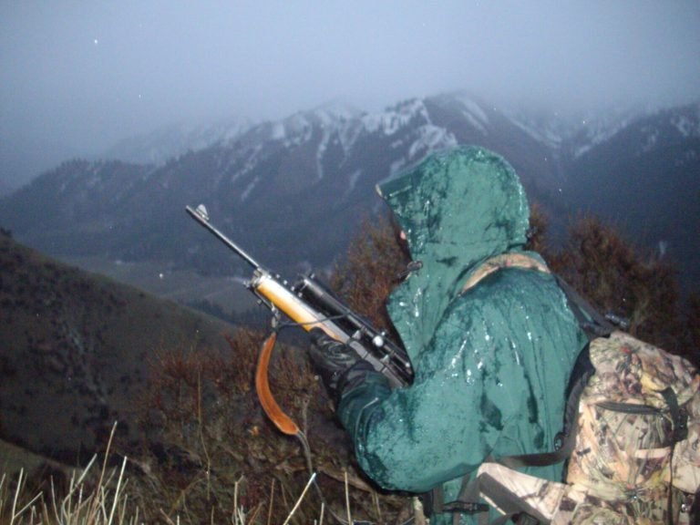 On some trips we get pounded with snow, rain and rough weather. Be prepared.